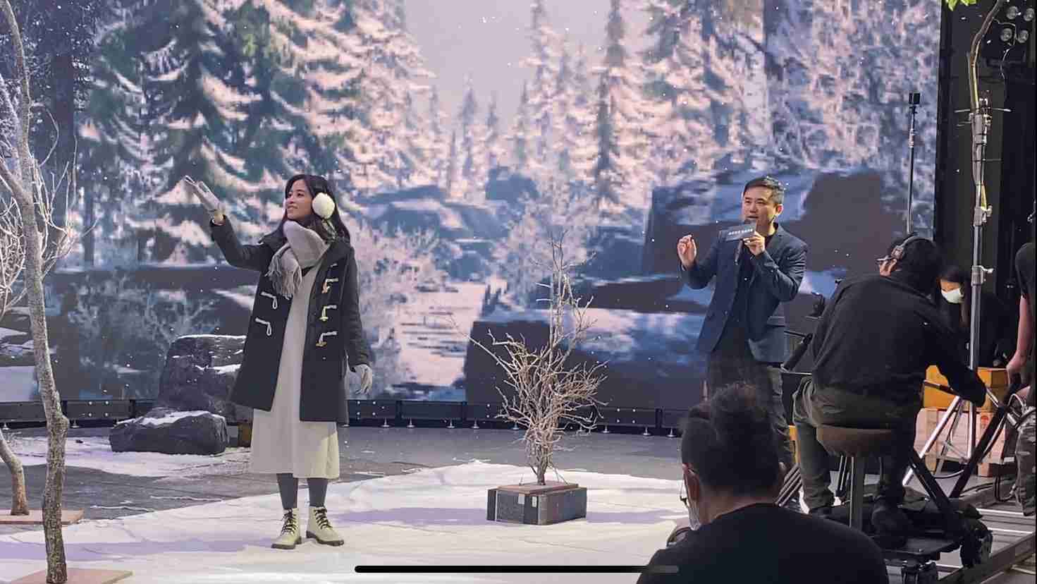 OBPay以ALED先进显屏技术，，与金马奖视觉特效团队“再现影像”携手合作打造LED虚拟摄影棚，，提供沉浸式表演体验，，并精简拍摄成本与时间