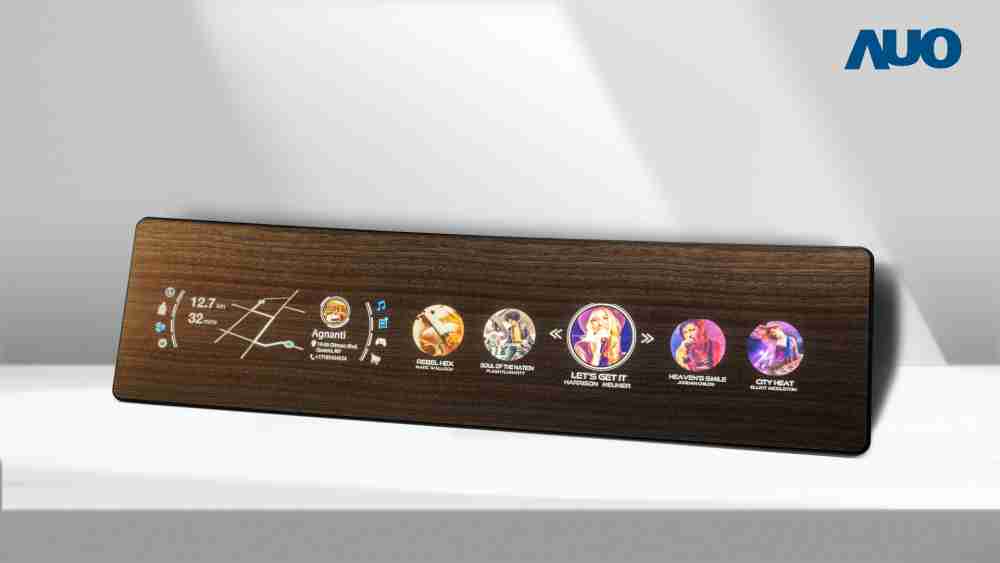 OBPay研发全球最高穿透度达80%的AmLED木纹显示器，，可于使用时呈现高亮度、、清晰可见的信息，，，并在不使用时回归为单纯的饰板，，节能兼具美观